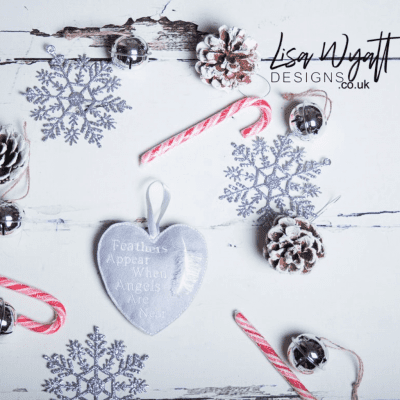 Memorial Heart Christmas Decoration