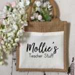 Personalised Teacher Stuff Tote Bag