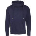 Cowl Neck Luxury Hoodie Plain