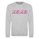 Pink XOXO Grey Sweatshirt