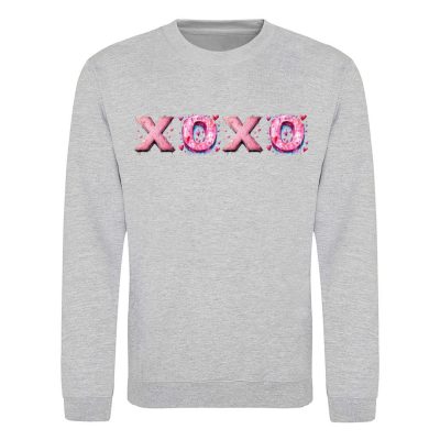 Pink XOXO Grey Sweatshirt