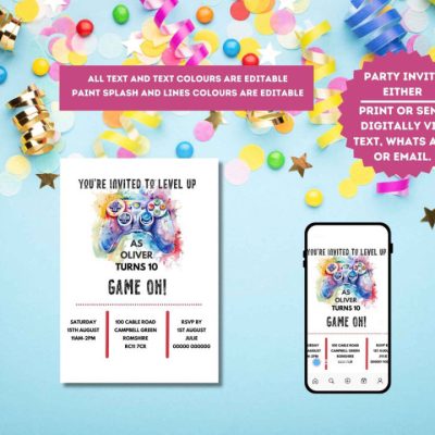 Birthday Invites