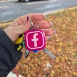 NFC QR Social Keyring Scannable Social Media Keyring Review Photo from ES