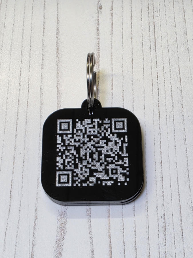 NFC QR Social Keyring NFC QR Social Keyring