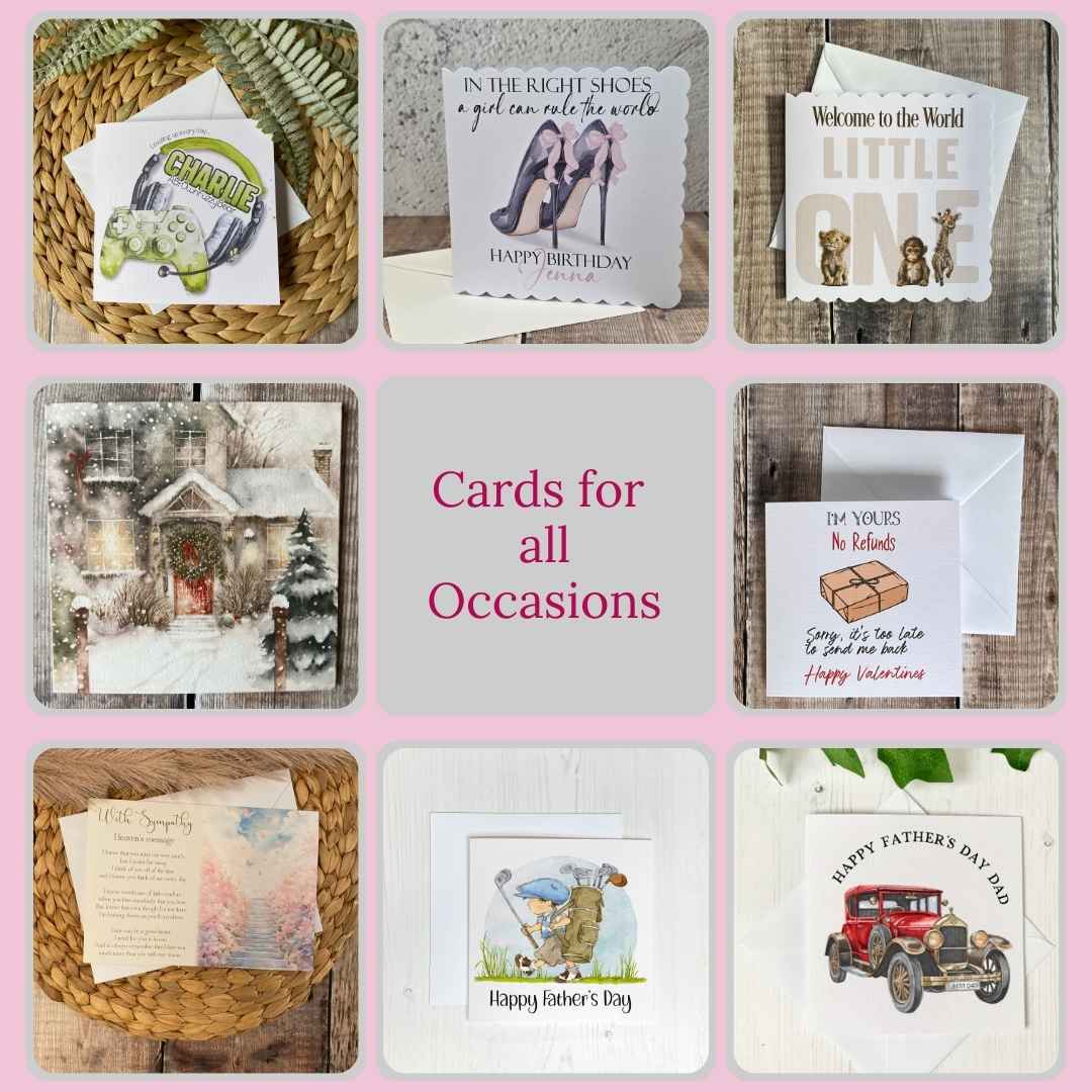 Cards for All Occasions Cards for All Occasions - Image showing a selection of different greetings cards for different occasions